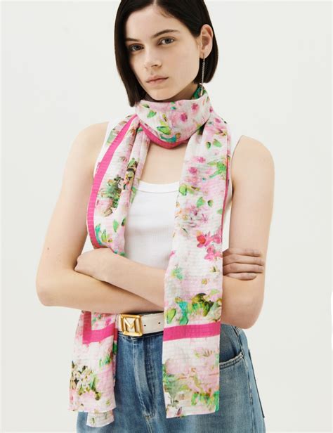 Marella sciarpa/foulard ALI rosa donna .